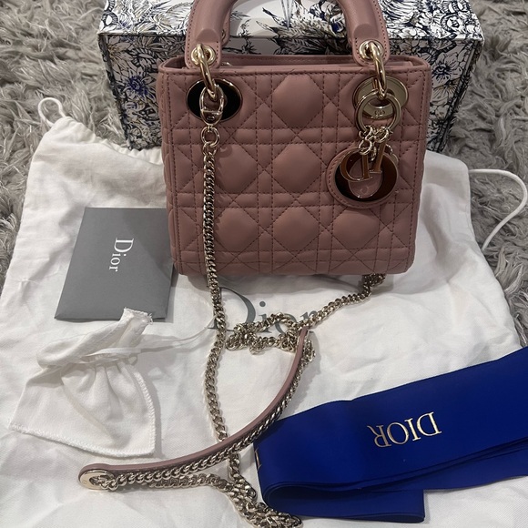 ***SOLD***New Dior lady Dior mini bag - Picture 7 of 13